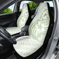 Hawaii Plumeria Lokelani Pikake Lei Car Seat Cover Oma'oma'o Polynesian Tattoo LT9 - Polynesian Pride