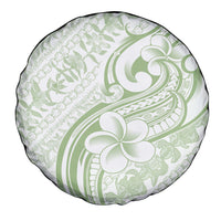 Hawaii Plumeria Lokelani Pikake Lei Spare Tire Cover Oma'oma'o Polynesian Tattoo LT9 - Polynesian Pride