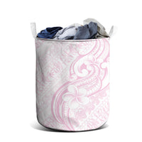 Hawaii Plumeria Lokelani Pikake Lei Laundry Basket Poni Mama Polynesian Tattoo LT9 - Polynesian Pride