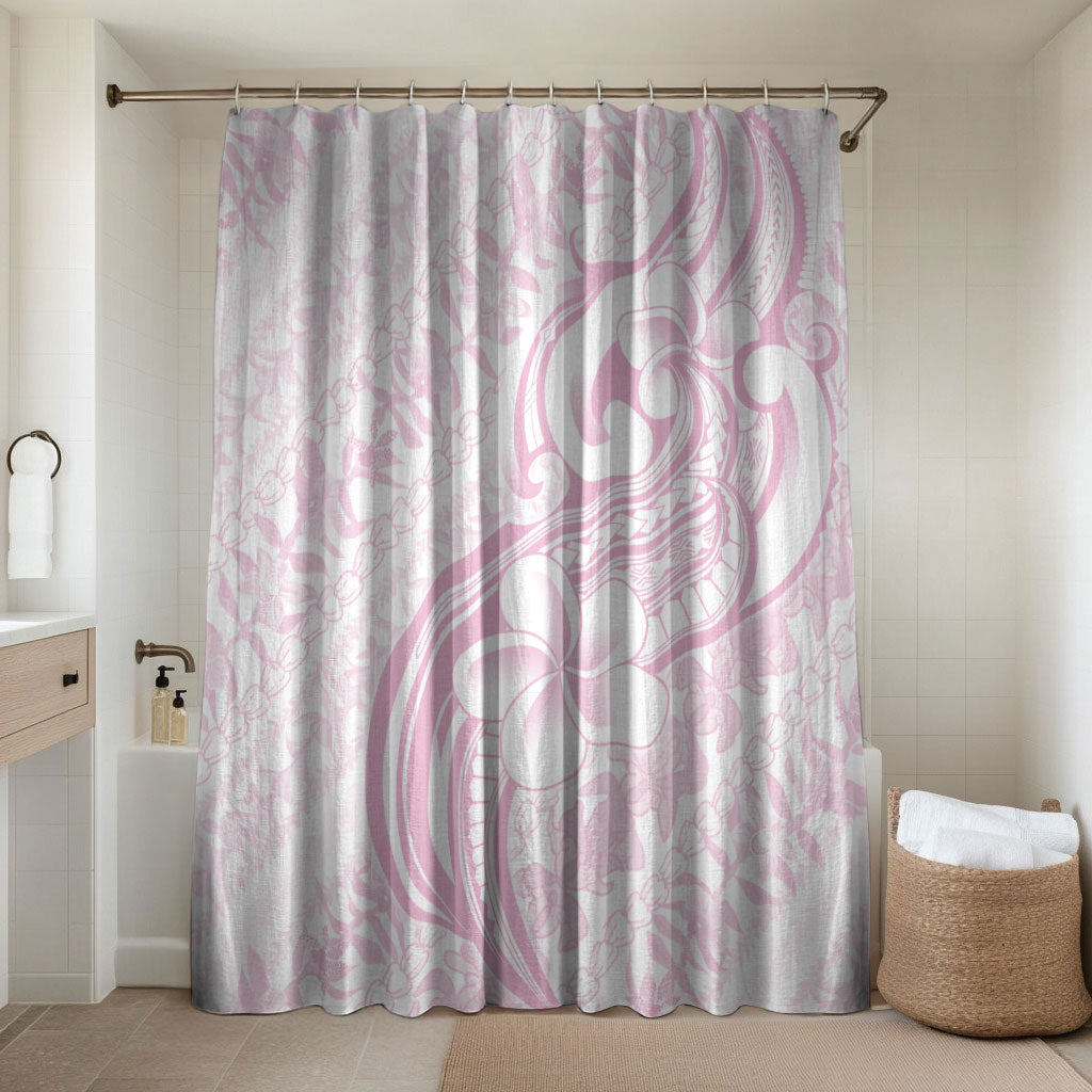Hawaii Plumeria Lokelani Pikake Lei Bathroom Set Poni Mama Polynesian Tattoo
