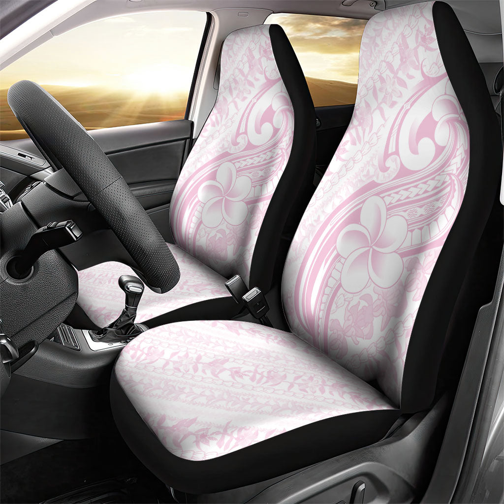 Hawaii Plumeria Lokelani Pikake Lei Car Seat Cover Poni Mama Polynesian Tattoo LT9 - Polynesian Pride
