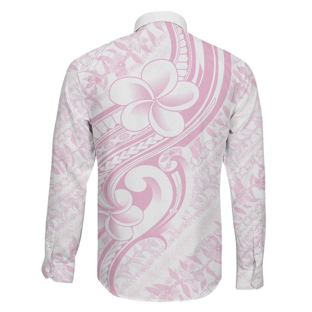 Hawaii Plumeria Lokelani Pikake Lei Family Matching Summer Maxi Dress and Hawaiian Shirt Poni Mama Polynesian Tattoo LT9 - Polynesian Pride