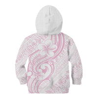 Hawaii Plumeria Lokelani Pikake Lei Kid Hoodie Poni Mama Polynesian Tattoo LT9 - Polynesian Pride