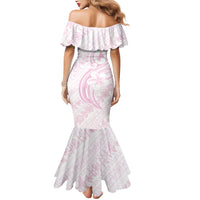 Hawaii Plumeria Lokelani Pikake Lei Mermaid Dress Poni Mama Polynesian Tattoo LT9 - Polynesian Pride