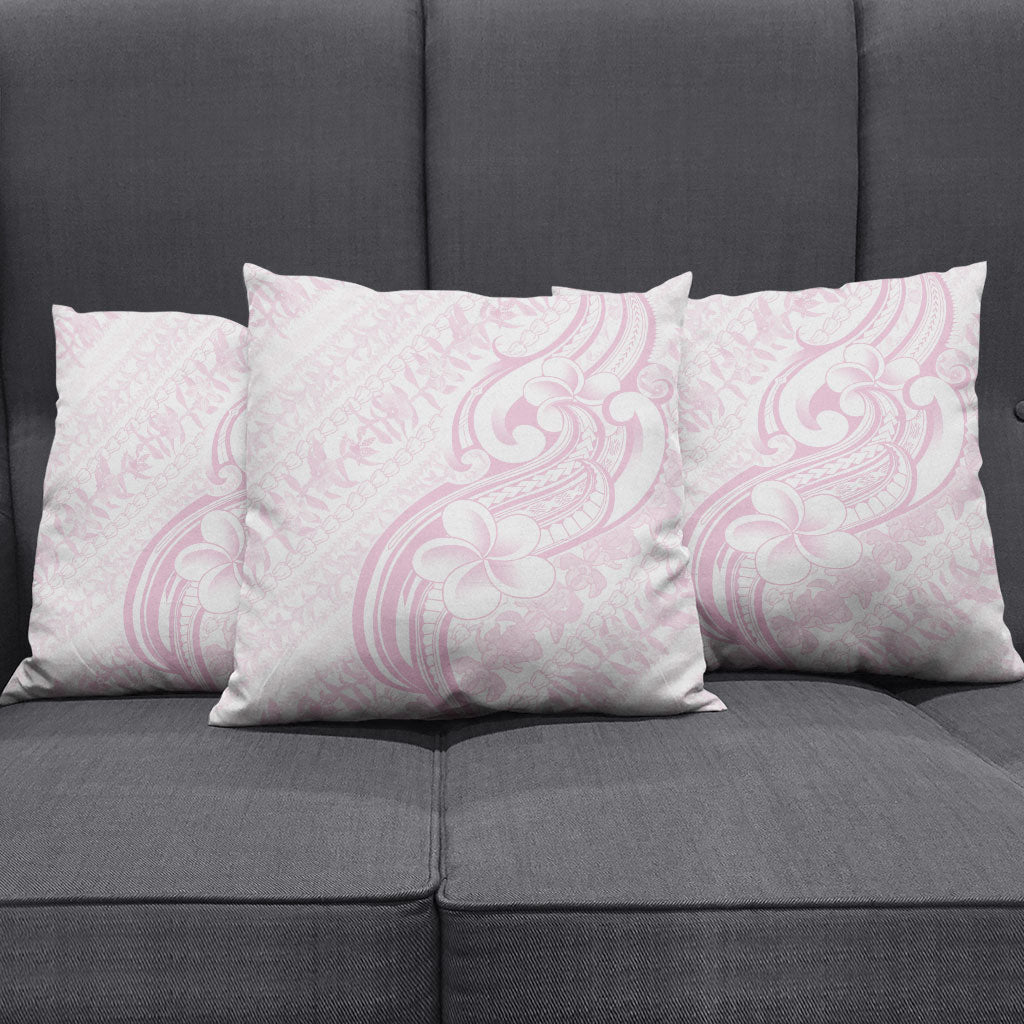 Hawaii Plumeria Lokelani Pikake Lei Pillow Cover Poni Mama Polynesian Tattoo