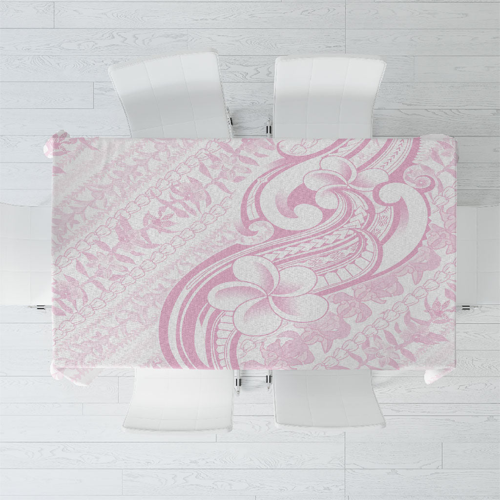 Hawaii Plumeria Lokelani Pikake Lei Tablecloth Poni Mama Polynesian Tattoo