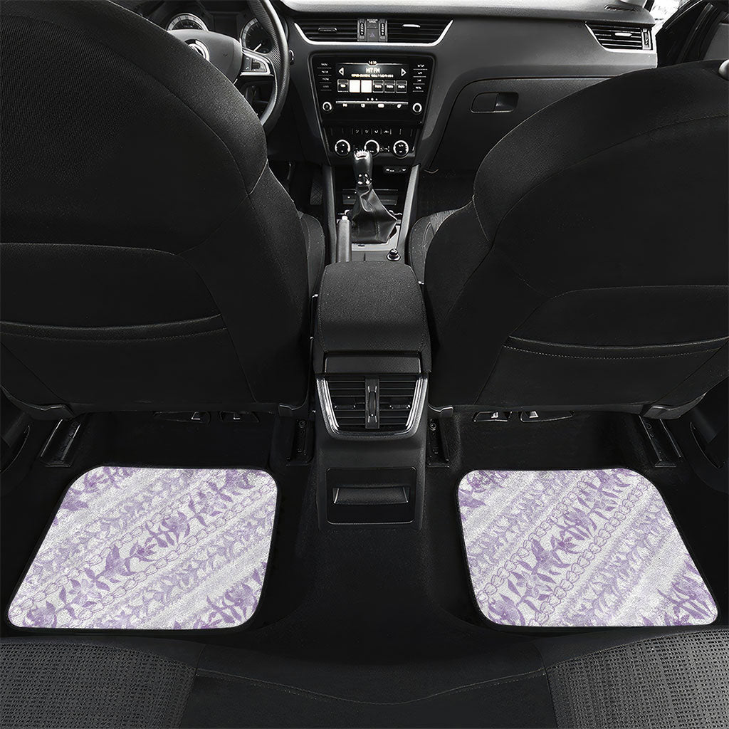 Hawaii Plumeria Lokelani Pikake Lei Car Mats Poni Polynesian Tattoo