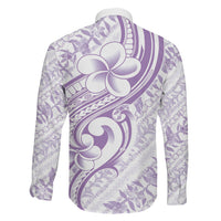 Hawaii Plumeria Lokelani Pikake Lei Family Matching Tank Maxi Dress and Hawaiian Shirt Poni Polynesian Tattoo LT9 - Polynesian Pride