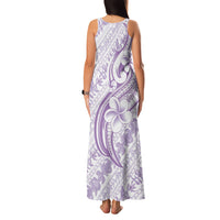 Hawaii Plumeria Lokelani Pikake Lei Family Matching Tank Maxi Dress and Hawaiian Shirt Poni Polynesian Tattoo LT9 - Polynesian Pride