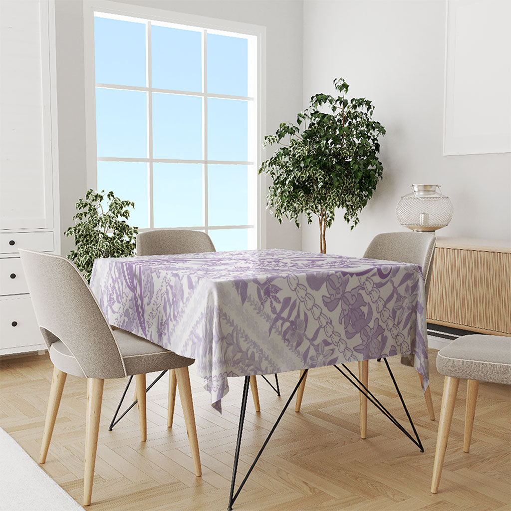 Hawaii Plumeria Lokelani Pikake Lei Tablecloth Poni Polynesian Tattoo
