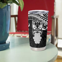 Personalised New Zealand Te Reo Maori Tumbler Cup Kia Kaha Maori Language Week Black Style LT9 - Polynesian Pride