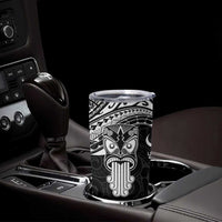Personalised New Zealand Te Reo Maori Tumbler Cup Kia Kaha Maori Language Week Black Style LT9 - Polynesian Pride