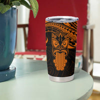 Personalised New Zealand Te Reo Maori Tumbler Cup Kia Kaha Maori Language Week Gold Style LT9 - Polynesian Pride