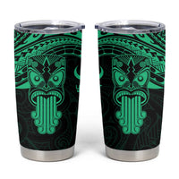 Personalised New Zealand Te Reo Maori Tumbler Cup Kia Kaha Maori Language Week Green Style LT9 Green - Polynesian Pride