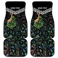 Personalised Maori Manaia Car Mats New Zealand Tribal Hei Matau Papua Shell LT9 - Polynesian Pride