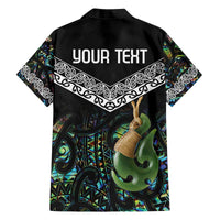 Personalised Maori Manaia Family Matching Puletasi and Hawaiian Shirt New Zealand Tribal Hei Matau Papua Shell LT9 - Polynesian Pride