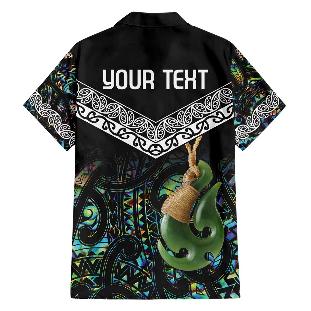 Personalised Maori Manaia Hawaiian Shirt New Zealand Tribal Hei Matau Papua Shell LT9 - Polynesian Pride