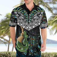 Personalised Maori Manaia Hawaiian Shirt New Zealand Tribal Hei Matau Papua Shell LT9 - Polynesian Pride