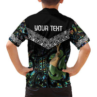 Personalised Maori Manaia Hawaiian Shirt New Zealand Tribal Hei Matau Papua Shell LT9 - Polynesian Pride