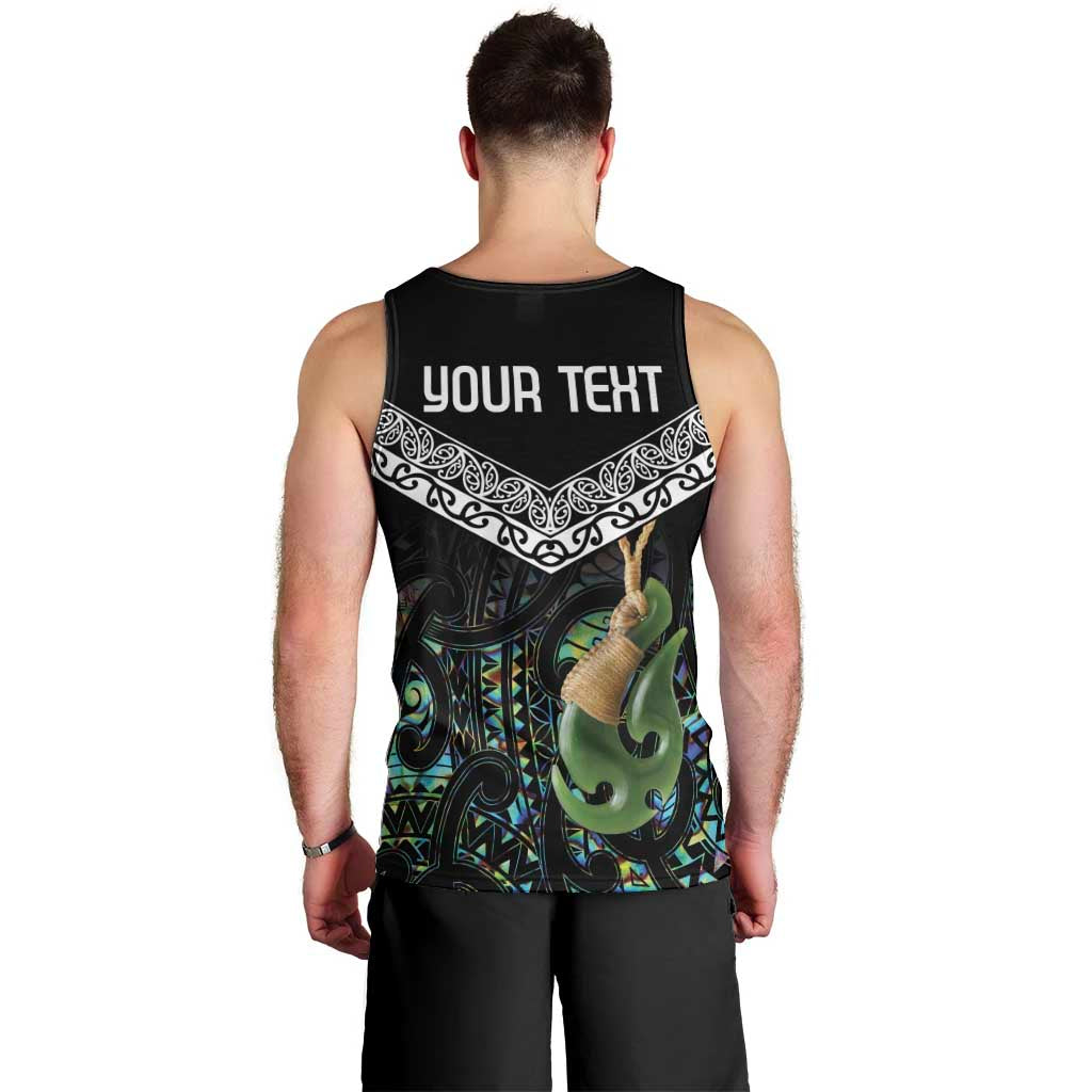 Personalised Maori Manaia Men Tank Top New Zealand Tribal Hei Matau Papua Shell LT9 - Polynesian Pride