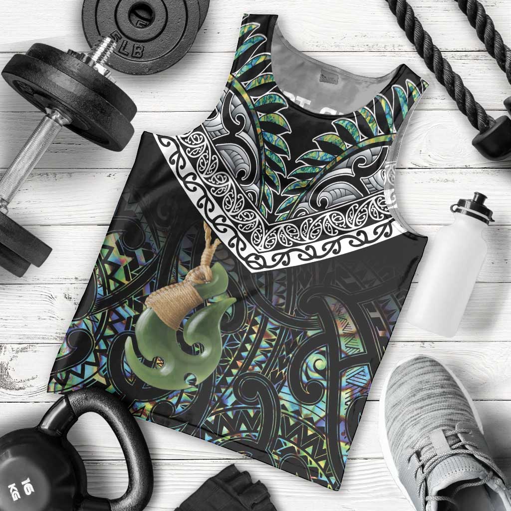 Personalised Maori Manaia Men Tank Top New Zealand Tribal Hei Matau Papua Shell LT9 - Polynesian Pride