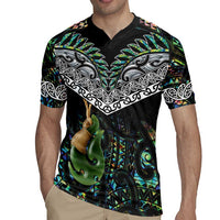 Personalised Maori Manaia Rugby Jersey New Zealand Tribal Hei Matau Papua Shell LT9 - Polynesian Pride