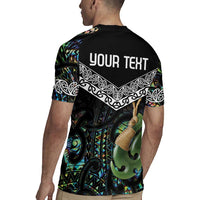 Personalised Maori Manaia Rugby Jersey New Zealand Tribal Hei Matau Papua Shell LT9 - Polynesian Pride