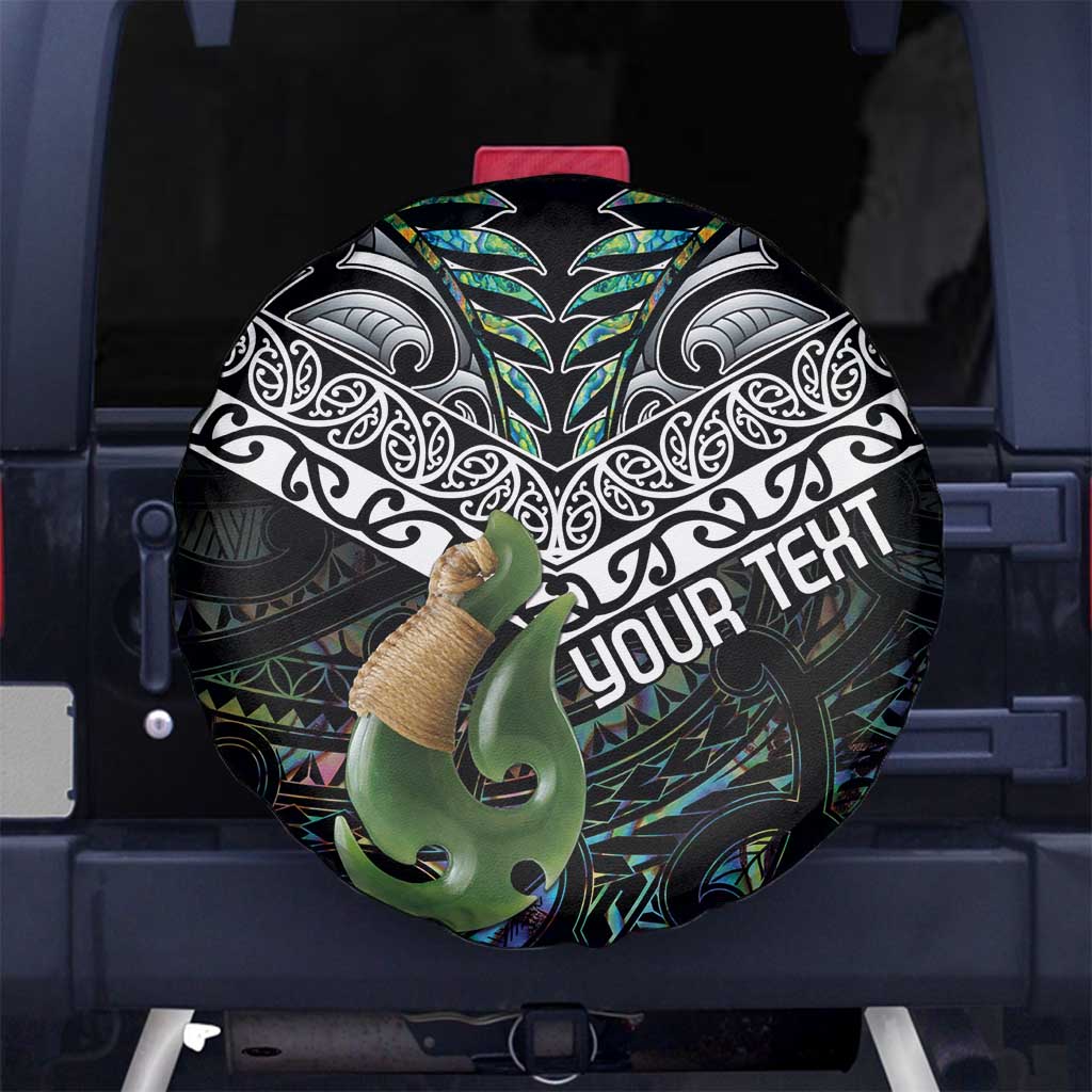 Personalised Maori Manaia Spare Tire Cover New Zealand Tribal Hei Matau Papua Shell LT9 - Polynesian Pride
