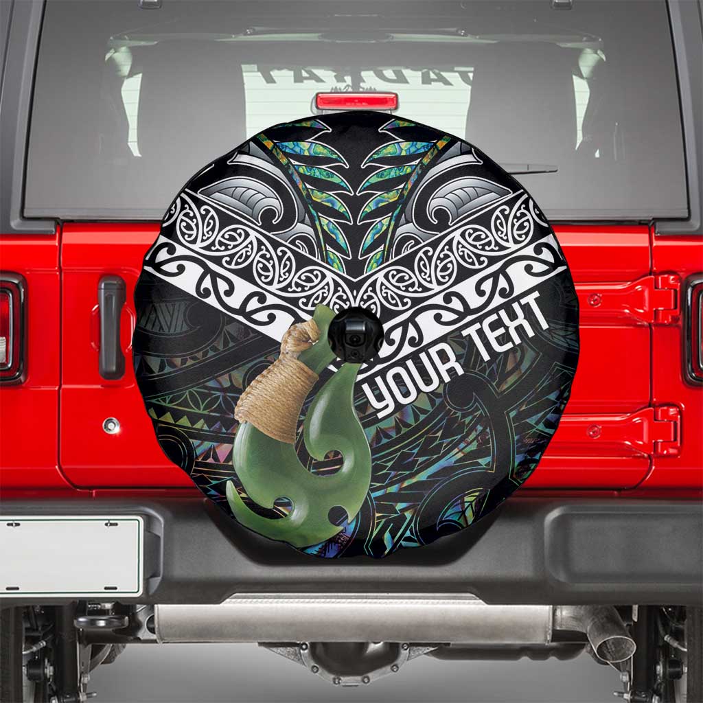 Personalised Maori Manaia Spare Tire Cover New Zealand Tribal Hei Matau Papua Shell LT9 - Polynesian Pride