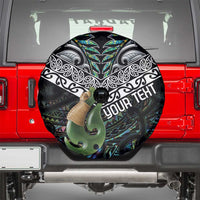 Personalised Maori Manaia Spare Tire Cover New Zealand Tribal Hei Matau Papua Shell LT9 - Polynesian Pride