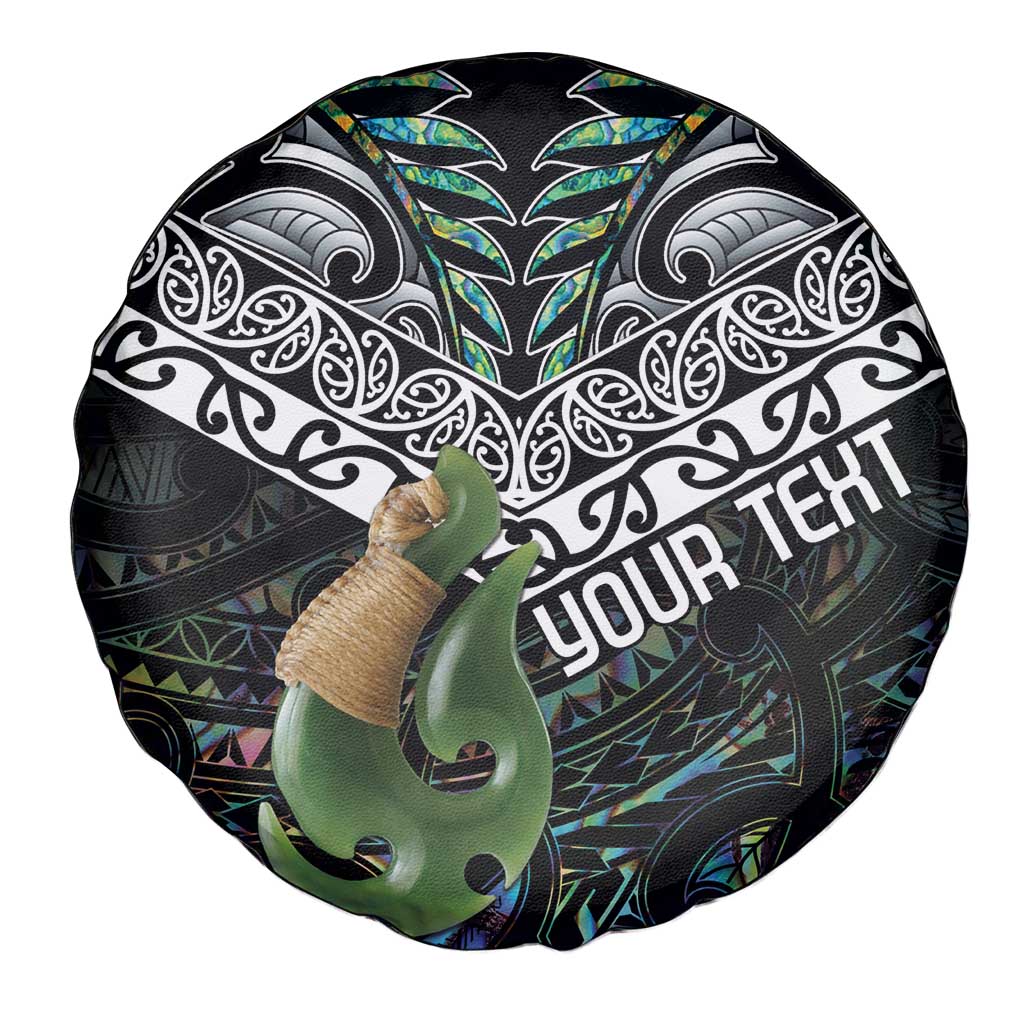 Personalised Maori Manaia Spare Tire Cover New Zealand Tribal Hei Matau Papua Shell LT9 - Polynesian Pride