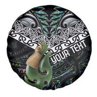 Personalised Maori Manaia Spare Tire Cover New Zealand Tribal Hei Matau Papua Shell LT9 - Polynesian Pride