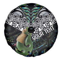 Personalised Maori Manaia Spare Tire Cover New Zealand Tribal Hei Matau Papua Shell LT9 - Polynesian Pride