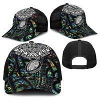 New Zealand Baseball Net Cap Maori Rugby Tattoo Papua Shell - Polynesian Pride