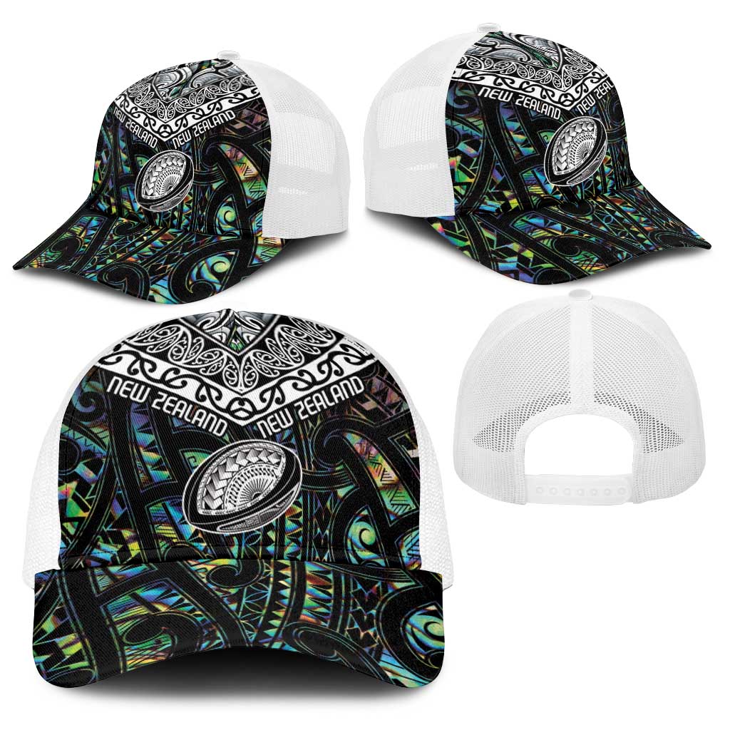 New Zealand Baseball Net Cap Maori Rugby Tattoo Papua Shell - Polynesian Pride