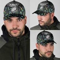 New Zealand Classic Cap Maori Rugby Tattoo Papua Shell - Polynesian Pride