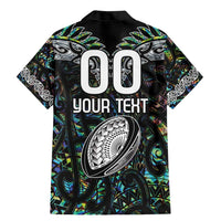 Custom New Zealand Family Matching Mermaid Dress and Hawaiian Shirt Maori Rugby Tattoo Papua Shell LT9 - Polynesian Pride