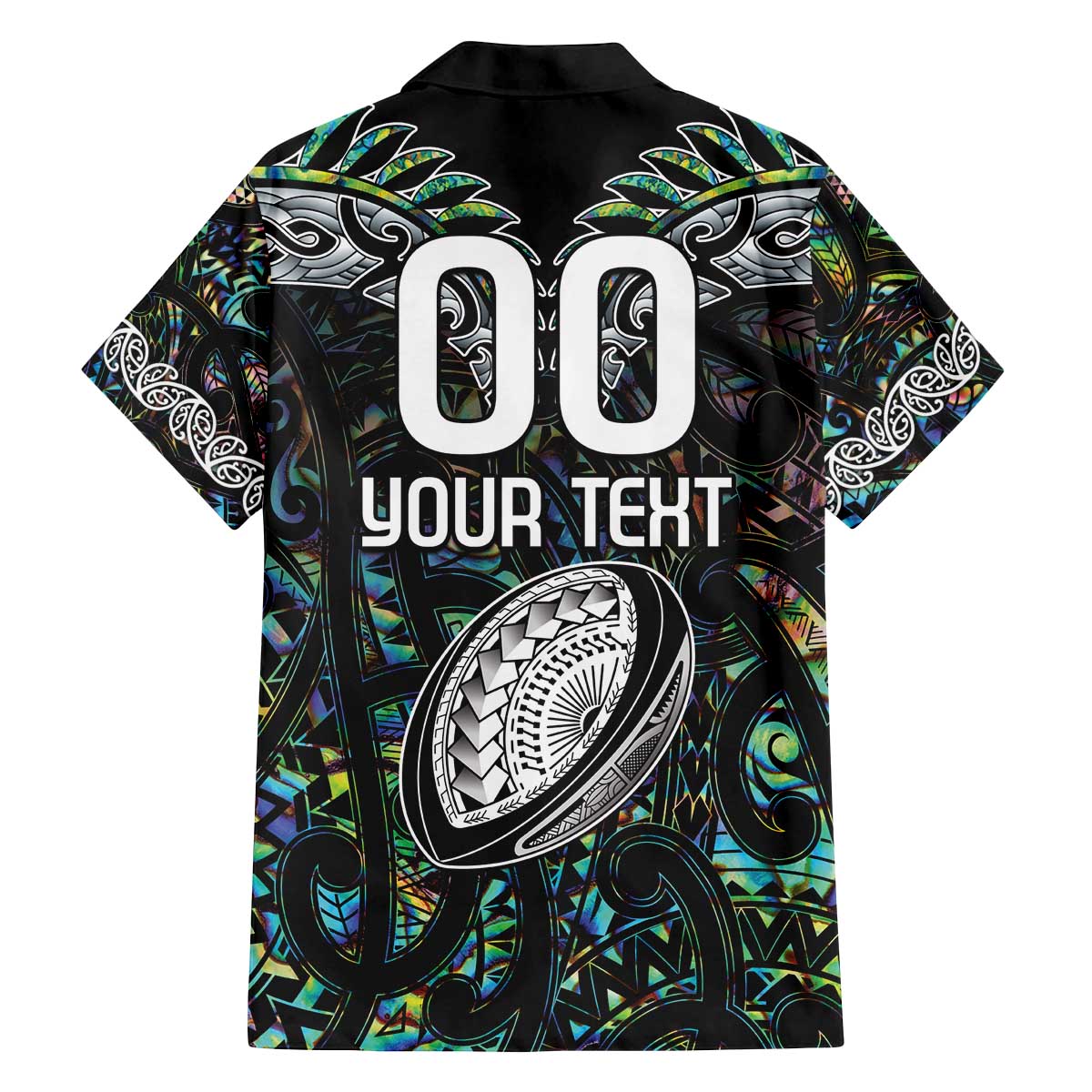 Custom New Zealand Family Matching Puletasi and Hawaiian Shirt Maori Rugby Tattoo Papua Shell LT9 - Polynesian Pride