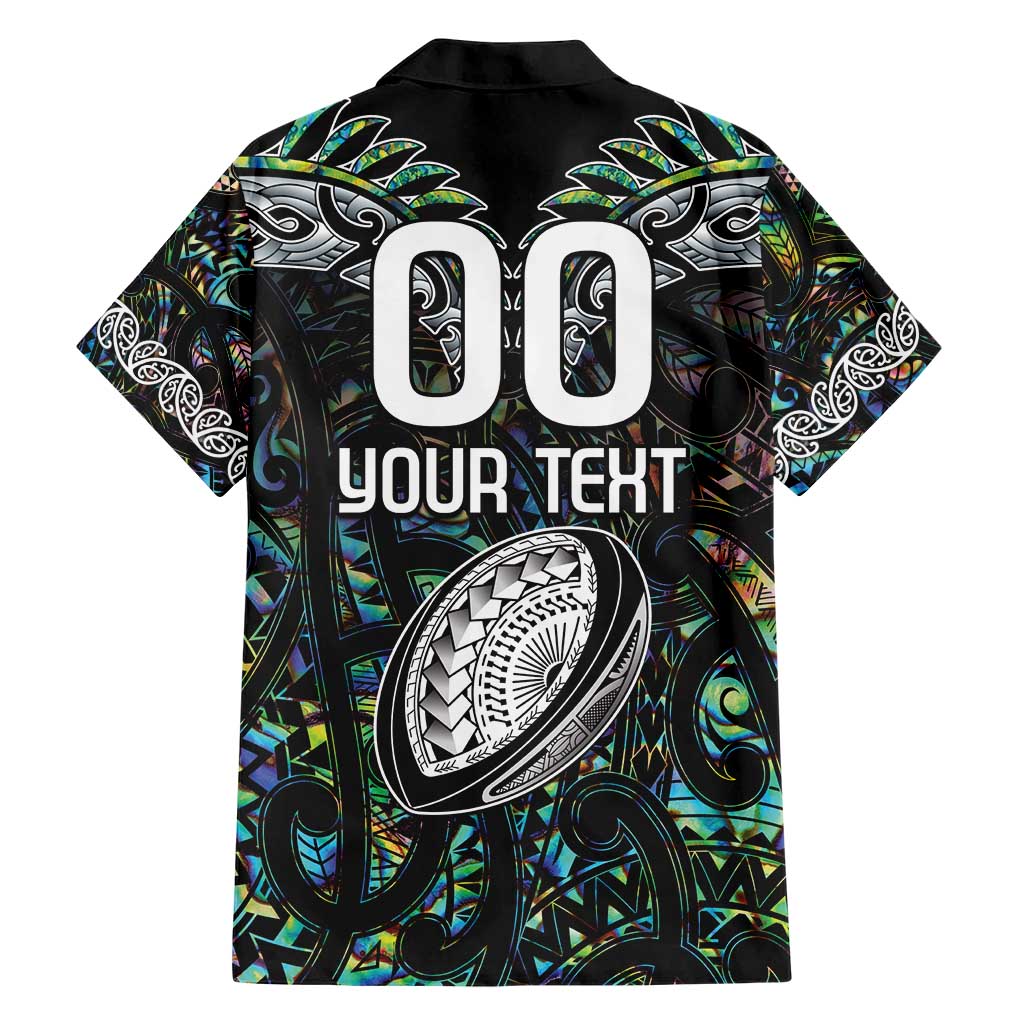 Custom New Zealand Family Matching Short Sleeve Bodycon Dress and Hawaiian Shirt Maori Rugby Tattoo Papua Shell LT9 - Polynesian Pride