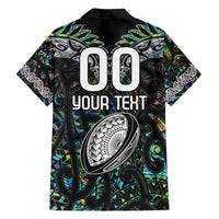 Custom New Zealand Family Matching Summer Maxi Dress and Hawaiian Shirt Maori Rugby Tattoo Papua Shell LT9 - Polynesian Pride