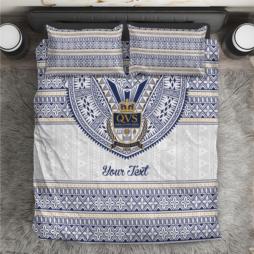 Fiji Queen Victoria School Personalised Bedding Set QVS 120 Years Queen Victoria Alumni Legacy