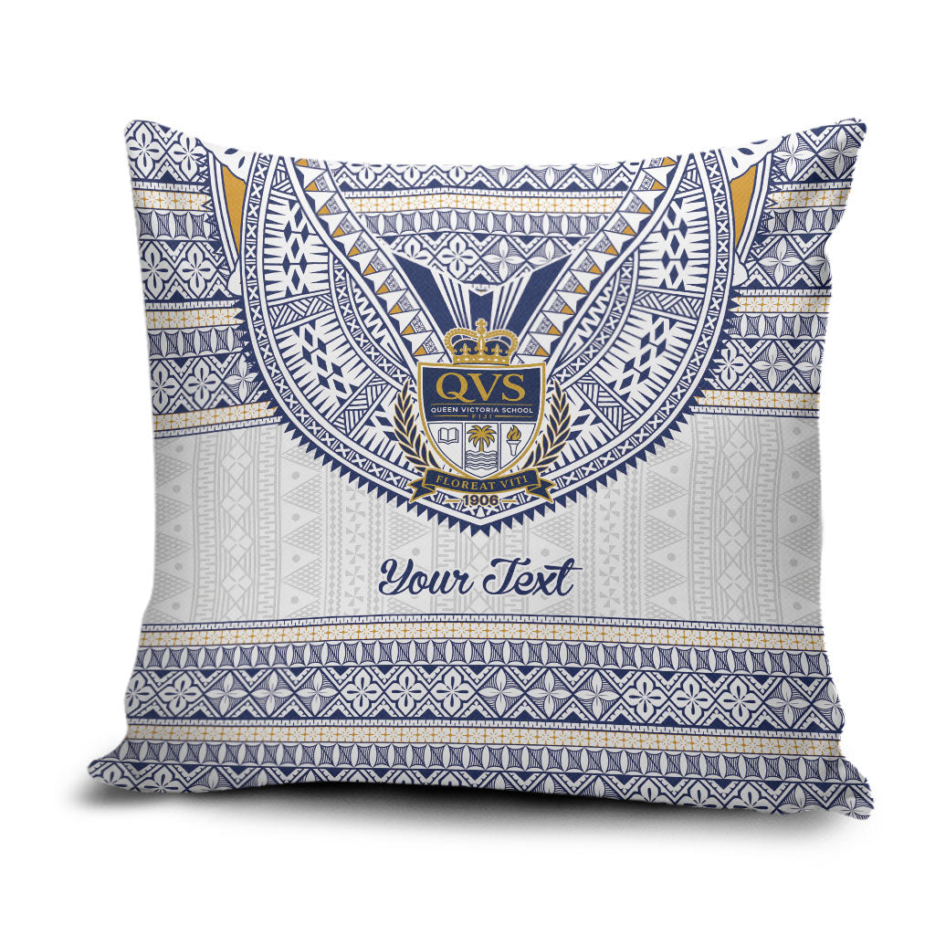 Fiji Queen Victoria School Personalised Pillow Cover QVS 120 Years Queen Victoria Alumni Legacy