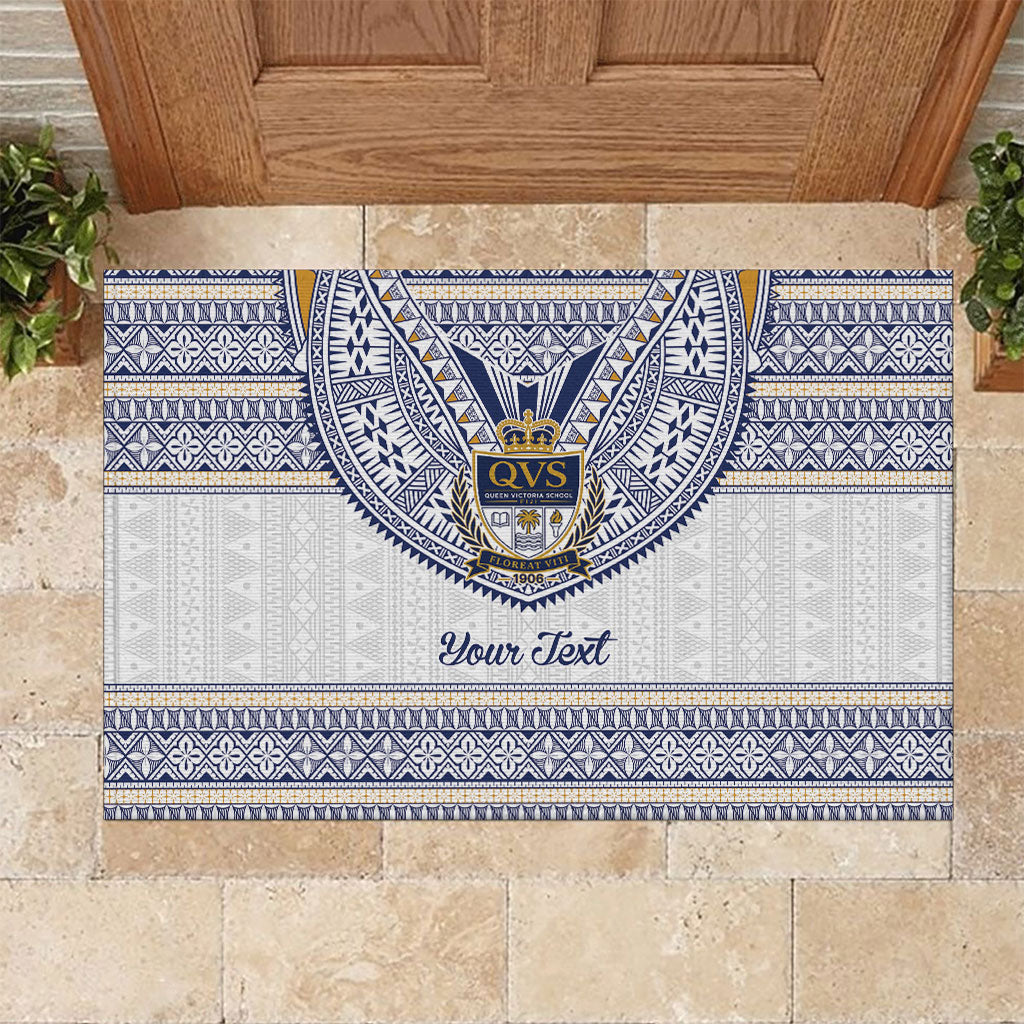 Fiji Queen Victoria School Personalised Rubber Doormat QVS 120 Years Queen Victoria Alumni Legacy