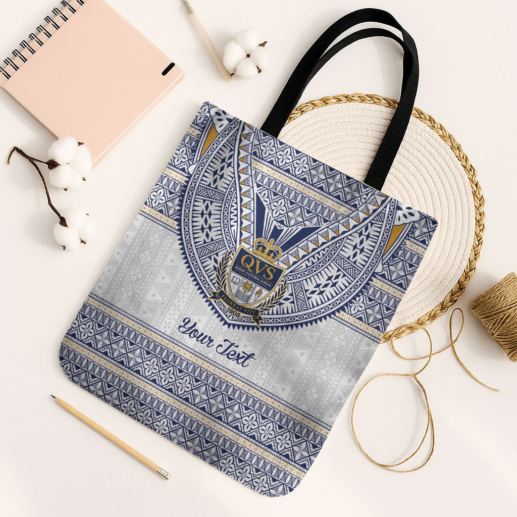 Fiji Queen Victoria School Personalised Tote Bag QVS 120 Years Queen Victoria Alumni Legacy