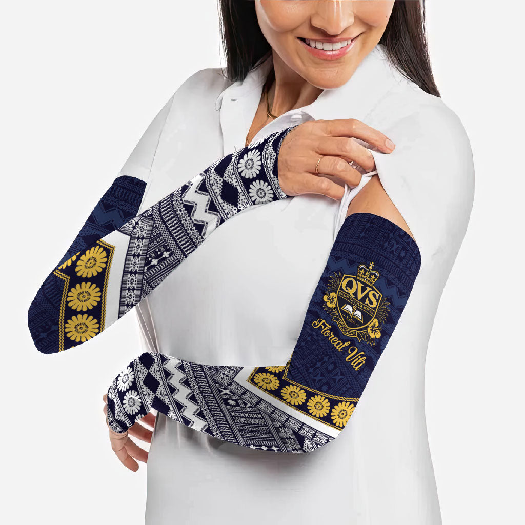 Fiji Queen Victoria School Arm Sleeves QVS 1906 Generational School Legacy LT9 - Polynesian Pride