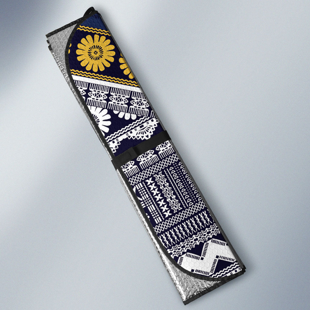 Fiji Queen Victoria School Auto Sun Shade QVS 1906 Generational School Legacy LT9 - Polynesian Pride