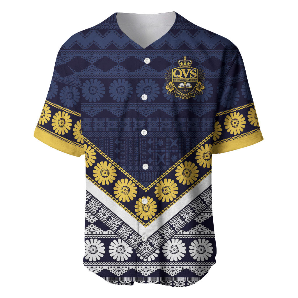 Fiji Queen Victoria School Baseball Jersey QVS 1906 Generational School Legacy