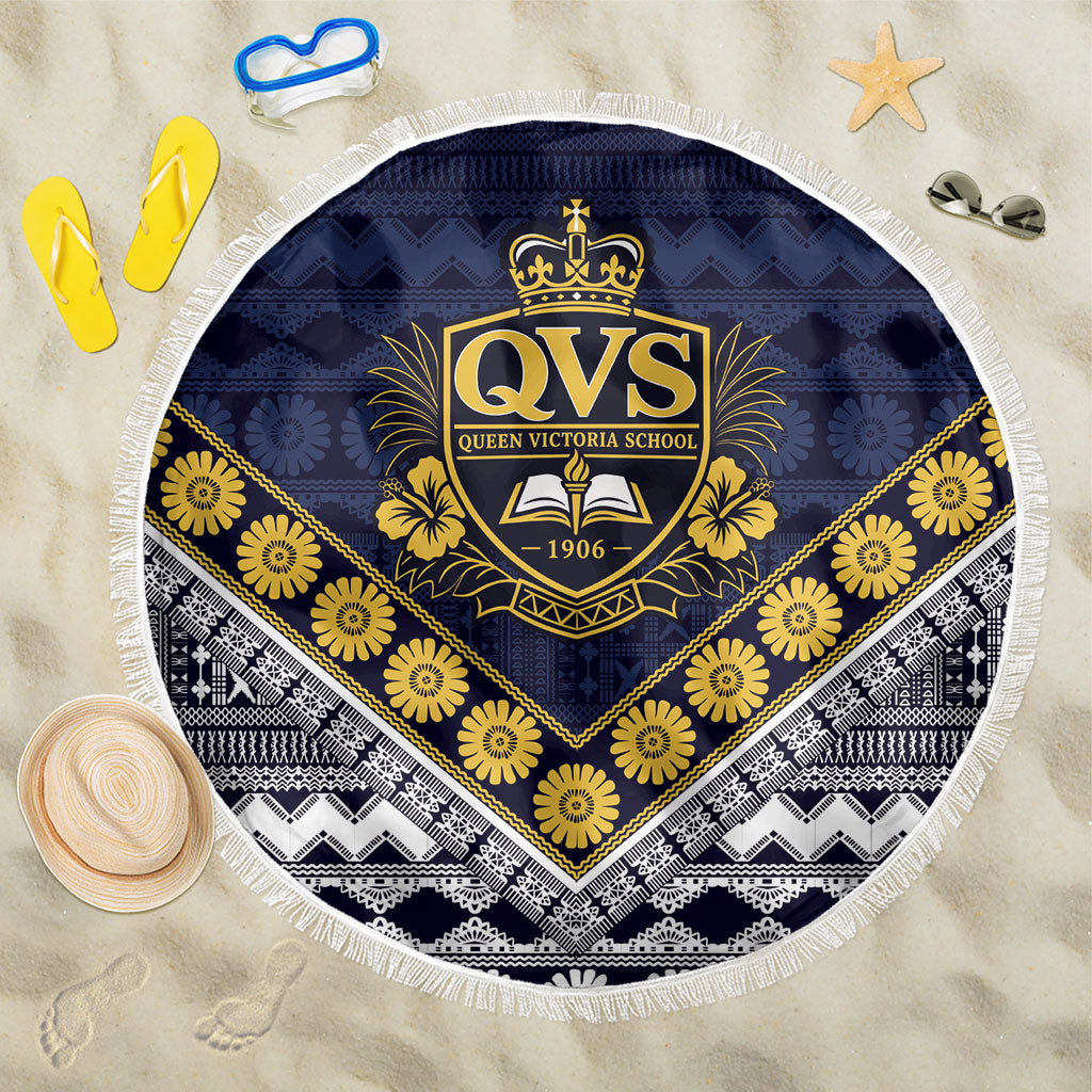 Fiji Queen Victoria School Beach Blanket QVS 1906 Generational School Legacy