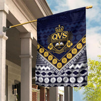 Fiji Queen Victoria School Garden Flag QVS 1906 Generational School Legacy LT9 House Flag Blue - Polynesian Pride