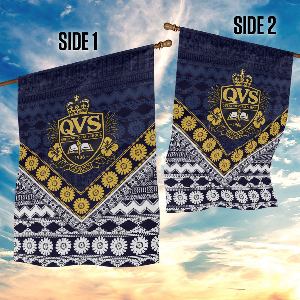Fiji Queen Victoria School Garden Flag QVS 1906 Generational School Legacy LT9 - Polynesian Pride